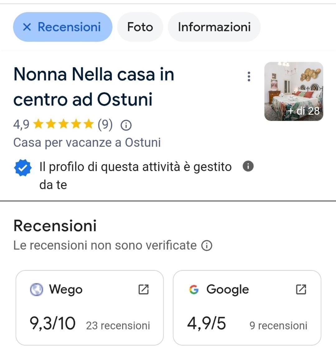 Nonna Nella Casa In Centro Apartment Ostuni Exterior foto